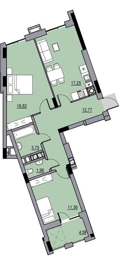Марії Мундяк 5, Залізничний район