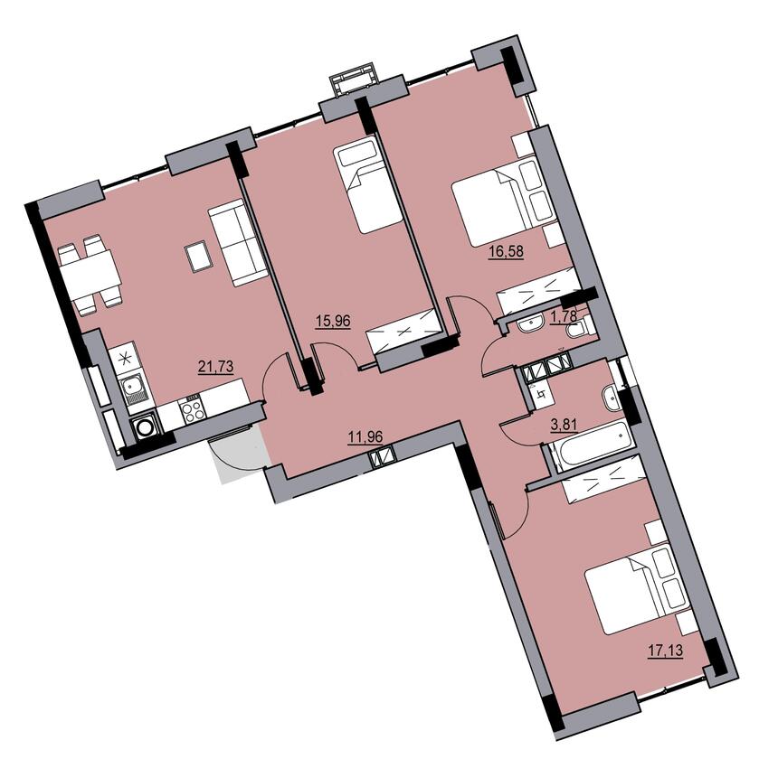 Марії Мундяк 5, Залізничний район Марії Мундяк 5, Залізничний район